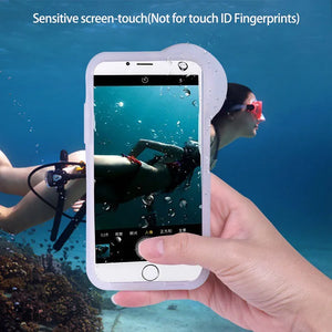 Protective Cover Phone Case for iPhone/ Diving Housing Underwater for Swimming, Snorkeling